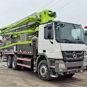 Ikinci el kullanılan Zoomlion 47 metre kamyon monteli beton pompası kamyon