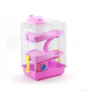 Hamster Levert Kleine Dier Grote Huis Hamster Kooi Dubbele Laag Acryl