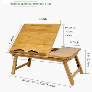 Combohome Bamboo Bean Bag Lap <strong>Tray</strong> With Sloth for Ipad Laptop Desk <strong>Cushion</strong> Children Lap <strong>Tray</strong> With Leg - Product Image 3