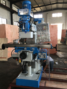 X6336 Nhiệm Vụ Nặng Nề Xách Tay Trung Quốc Nhà Máy Kim Loại Của Nhãn Hiệu Máy Phay Dọc Ngang Phổ Tháp Pháo Đa-Góc Các Tính Năng - Product Image 4