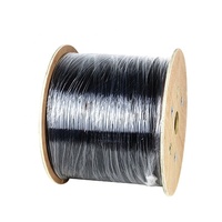 Cable de Fibra Óptica KICO de 4 Hilos, Acero/FRP, para Exteriores, 1-5KM, Revestimiento LSZH/PE, Certificado ISO9001, OEM