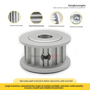 SH-HTPA22S5M100-A-P-d7 Flat <strong>Belt</strong> Tooth Synchronous Wheel <strong>Pulley</strong> <strong>Motor</strong> Wheel 7-18mm Bore Diameter in Stock S5M Timing <strong>Pulley</strong> - Product Image 3