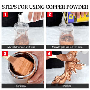 Fabricant de poudre de <span class=keywords><strong>cuivre</strong></span> TEYUAN |   Flocons de <span class=keywords><strong>cuivre</strong></span> de haute qualité, pigment organique pour usage industriel dans l'encre et les revêtements - Product Image 3