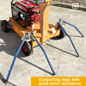 Hot bán 1000 wát LED chiếu sáng tháp di động DIESEL Máy phát điện xăng với Xe đẩy & pushcart - Product Image 5