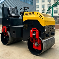 Rouleau compresseur vibrant à double tambour ME200, moteur entièrement hydraulique pour un compactage fiable, construction municipale et urbaine