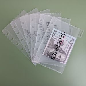 Divisori Personalizzati Durevoli e Flessibili con Linguette Preformate Opache e Trasparenti per Risparmi e Sfide di Risparmio, Formato A7 A6 - Product Image 6