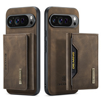 Coque arrière magnétique détachable M2 en cuir avec porte-cartes pour Google Pixel 8 9 10 7 Pro 7A Pixel