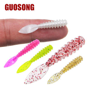 36mm 0.4g Wobblers Mini Ocean Rock Pesca Soft Iscas de Borracha Soft Iscas Soft Worm Iscas Artificiais Bass Silicone Peixe - Product Image 3