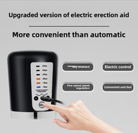 Appareil de massage professionnel à technologie d'aspiration, en ABS durable, rechargeable, outil de santé avec échelle de précision pour hommes
