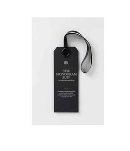 Etiquetas colgantes de papel impresas con cordón para ropa, calzado y uso en la etiquetación de productos de vestimenta. - Product Image 5