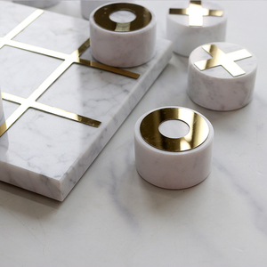 Thủ Công Tic Tac Toe Hội Đồng Quản Trị Cổ Điển Trò Chơi Vuông X Và O Đá Cẩm Thạch Tic Tac Toe Cờ Vua Trò Chơi Hội Đồng Quản Trị Cho Gia Đình - Product Image 3