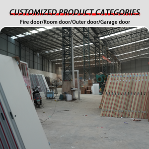 أبواب أمان من الفولاذ المعدني المقاوم للنار بألواح مضادة للنار بمستشفى مجوفة مدرجة في قائمة الاتحاد الأوروبي ، أبواب أمان أمامية 20 دقيقة - Product Image 5