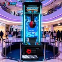 Machine d'arcade de boxe à monnayeur, jeu de frappe et de coup de pied, vidéo de répétition de défi pour les salles d'arcade intérieures