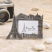 Cadeau promotionnel en gros, souvenir touristique personnalisé en résine 3D, aimant de réfrigérateur avec cadre photo, Rome, Italie, Berlin, Allemagne