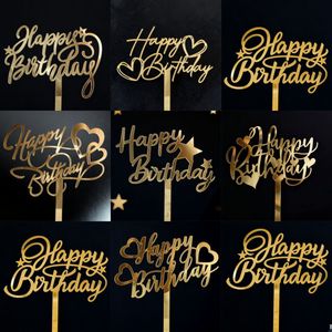 Adorno de acrílico para pastel de cumpleaños con diseño de estrella y corazón, con temática de miel y dulzura, de 1.3 mm de grosor, para cumpleaños. - Product Image 2