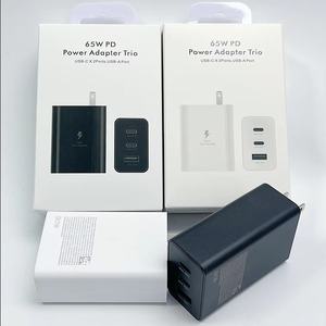 อะแดปเตอร์ชาร์จไฟแบบพกพาอัจฉริยะ ความเร็วสูง 65W หลายพอร์ต Type-C หัวปลั๊กแบบ UK EU US สำหรับเดินทาง ใช้ได้กับ Samsung S22-S26 - Product Image 5