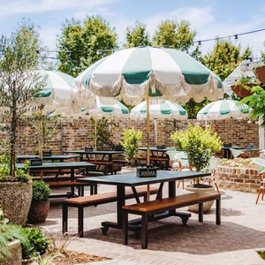 Custom Design Tassels Foldable Sun Umbrella Grass Beach Umbrella Outdoor Beach Umbrella - Product Image 4