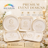 Platos de Papel Compostables de Grado Alimenticio para Hoteles, Aerolíneas y Preparación de Comidas, Marca OEM, Pedidos al por Mayor, Suministro Confiable