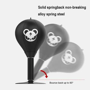 Ballon de vitesse autoportant robuste pour entraînement, sac de frappe pour enfants, boxe de bureau pour la maison, pour la libération de la pression - Product Image 4