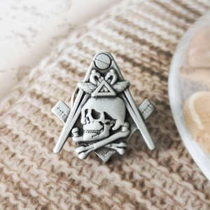 Pin Kerah Masonik Lencana Freemasonry Mason Freemason BLM51 Ukuran 1.9*2cm Paduan Seng Bros Aksesoris Bisnis Eksklusif - Product Image 3