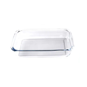 Plat à pâtisserie en verre borosilicate transparent, pliable <span class=keywords><strong>et</strong></span> empilable, résistant au <span class=keywords><strong>four</strong></span>, sans BPA, sans danger pour les aliments, compatible lave-vaisselle, écologique - Product Image 5