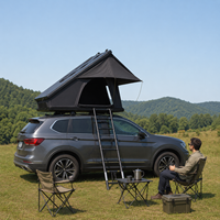 Tente de toit rigide pour SUV, ouverture automatique rapide, imperméable, quatre saisons, légère, tente de camping pour toit de voiture