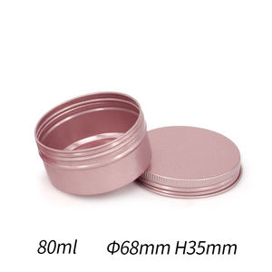 Caja de Metal Redonda Personalizada con Logotipo, Envase de Aluminio de 80 ml con Tapa para Granos de Café, Dulces y Caramelos - Product Image 3