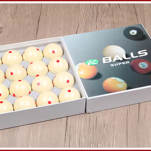 <span class=keywords><strong>Bola</strong></span> de <span class=keywords><strong>billar</strong></span> profesional de 57,2mm, 2 1/4 pulgadas, seis puntos rojos, 52,5mm, 2 1/16 pulgadas, <span class=keywords><strong>bola</strong></span> <span class=keywords><strong>blanca</strong></span> de <span class=keywords><strong>billar</strong></span> - Product Image 1