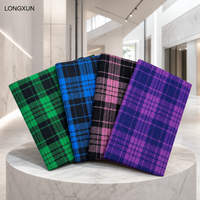 Tissu en coton tissé teint à la filière à motif écossais (Scotch Plaid) pour chapeaux, sacs, robes, t-shirts, uniformes scolaires et jupes plissées