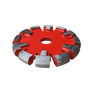 Lame diamantée segmentée de 120 mm (5 pouces) pour scie à découper le sol, idéale pour le béton et les rainures – <span class=keywords><strong>Disque</strong></span> diamanté pour le découpage de joints - Product Image 1