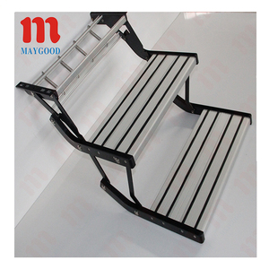 <span class=keywords><strong>Escalier</strong></span> en acier au carbone en aluminium <span class=keywords><strong>pour</strong></span> camping-car argenté 550x230mm <span class=keywords><strong>pour</strong></span> accessoires de <span class=keywords><strong>caravane</strong></span> - Product Image 5