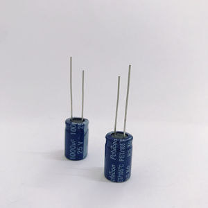 <span class=keywords><strong>Condensateur</strong></span> électrolytique en aluminium Pchicon <span class=keywords><strong>25V</strong></span> <span class=keywords><strong>1000uF</strong></span> 10*16 RS pour alimentation de pilote LED dans les panneaux lumineux - Faible ESR, Haute ondulation, <span class=keywords><strong>105</strong></span> ° <span class=keywords><strong>C</strong></span> - Product Image 5