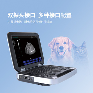Échographe portable Pu Vdl152a pour animaux de compagnie et animaux, équipement de diagnostic vétérinaire certifié CE - Product Image 4