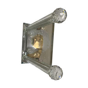 <span class=keywords><strong>Candelabro</strong></span> de Cristal Estilo Israelí para Decoración del Hogar, Portavelas de Cristal con Dos Cabezas, Diseño Personalizado - Product Image 4
