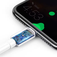 Câble de chargeur USB C 60W 30CM en cuivre pur pour Samsung S20 S9 S8 pour Xiaomi pour Huawei iPhone 12 13 14 à utiliser avec des écouteurs