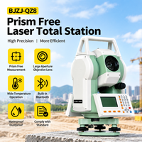Station totale laser sans prisme pour la nivellement et le repérage de chantier, équipement de topographie avec tribrach de nivellement