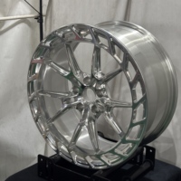 Rines Forjados Personalizados de 19 y 20 Pulgadas, 5*112 5*120, de Aleación de Aluminio Forjado Pulido, Rines Ligeros de Alta Calidad para Autos de Pasajeros A8 GLE AMG