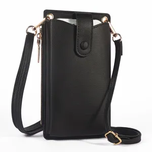Kadınlar için küçük Crossbody cep telefonu çanta, kredi kartı yuvaları ile Mini omuz çantası çanta