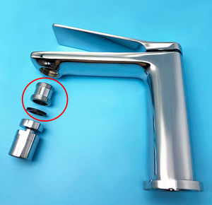 <span class=keywords><strong>Adaptateur</strong></span> de raccordement en laiton chromé pour <span class=keywords><strong>robinet</strong></span>, filetage NPT femelle 22 mm, remplacement pour lave-vaisselle, <span class=keywords><strong>robinet</strong></span> de salle de bain, filetage mâle 22 mm - Product Image 6