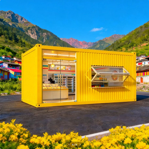 Unidad de Vivienda Prefabricada, Estructura de Acero de Construcción Rápida, Tienda en Contenedor, Casa Modular, Tienda Móvil, Módulo de Vivienda Prefabricada - Product Image 2