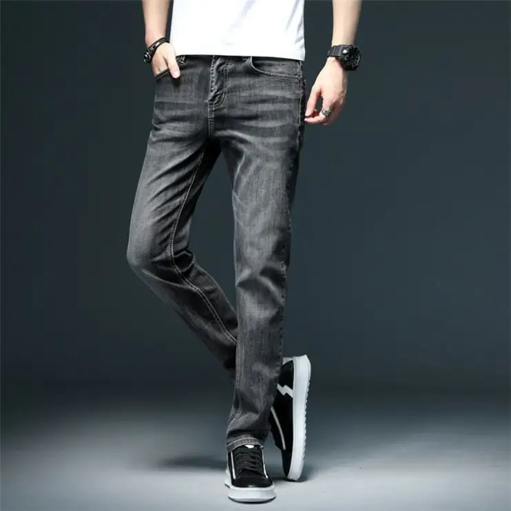 Filling Purple Label 100% Brand Famous Wholesale New York Denim 501 Men Cotton Jeans Plus Size