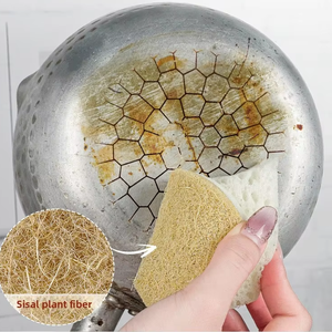Esponja de Cocina al por Mayor, Cepillo de Limpieza Ecológico para el Hogar, Pulpa de Madera de Sisal, Celulosa, Almohadilla de Limpieza de Alta Espuma - Product Image 2