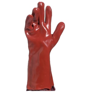 Waterproof Pull Forearm Protection <b>Gloves</b> PVC7335 Chemical Acid Solvent Protection Ambidextrous Industrial Full Cut-Resistance - Product Image 1