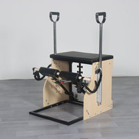 Chaise de Pilates portable et réglable Wuda en bois d'érable, équipement d'exercice professionnel pour la maison, la salle de sport, les entraînements en studio, bienfaits pour la santé