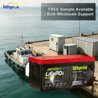 Batterie LiFePO4 24V 120AH Grade A 6000+ cycles profonds, batterie marine au lithium, CAN Bus, BMS intelligent, connecteur Anderson, CE, RoHS, IP67, OEM, ODM
