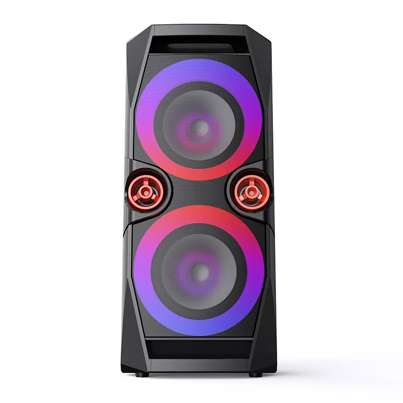 Luxe boîte de fête AP-X864 haute qualité bluetooth haut-parleur extérieur avec karaoké avec télécommande et effets sonores