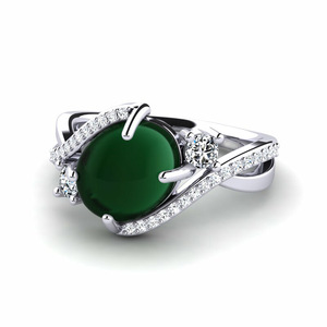 Argent sterling 925, <span class=keywords><strong>agate</strong></span> verte, <span class=keywords><strong>propriétés</strong></span> de l'<span class=keywords><strong>agate</strong></span> verte, perle d'<span class=keywords><strong>agate</strong></span> onyx verte, bijou coûteux - Product Image 3