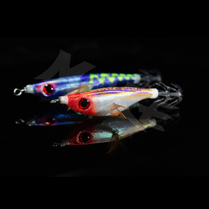 JINGYANG di alta qualità innovare esca luminosa da pesca UV stampata esca di calamaro per le <span class=keywords><strong>esche</strong></span> di gamberetti ad alta visibilità di seppia d'acqua salata - Product Image 2