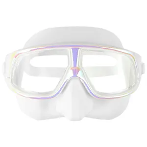 Masque de plongée sous-marine professionnel personnalisé sans cadre pour la plage sous-marine équipement de plongée en apnée