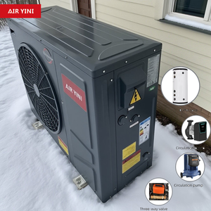 Bomba de <span class=keywords><strong>Calor</strong></span> de Aire a Agua con Inversor de CC de Bajo Nivel de Ruido, Clima Frío, R32, Control Inteligente, Calefacción y Refrigeración de Agua Caliente Doméstica - Product Image 5